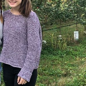 Purple sweater